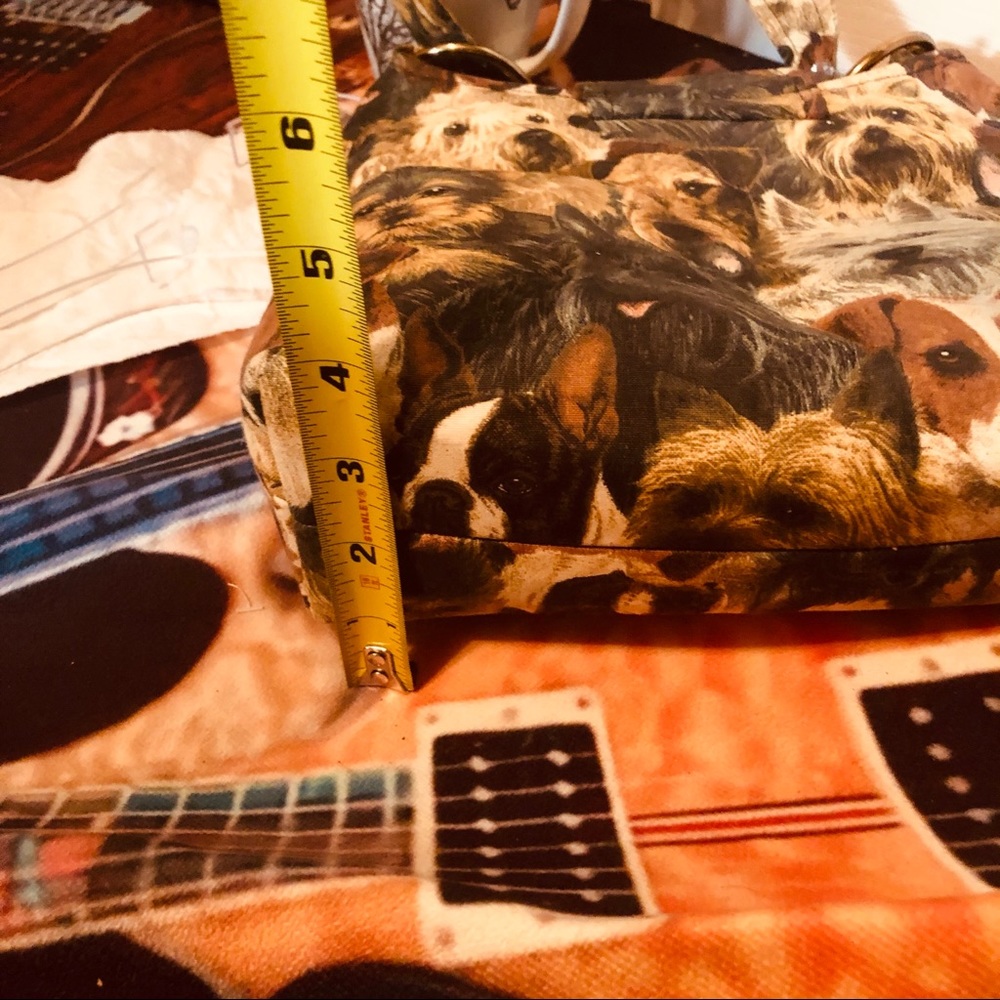 CUTE Handmade Canvas”Doggy” Purse! - Picture 14 of 15